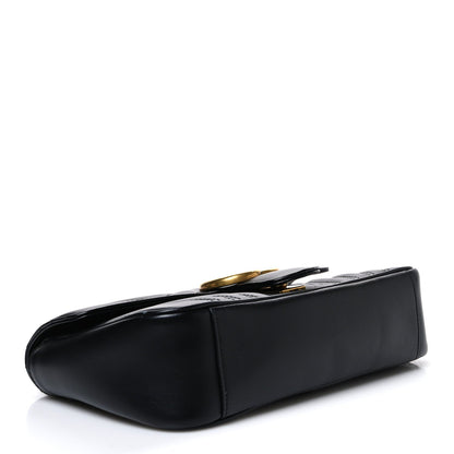 Small Calfskin Shoulder Bag - Black