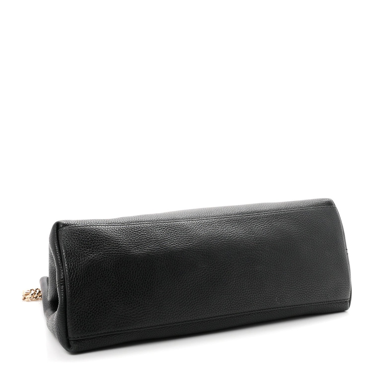 Medium Calfskin Shoulder Bag - Black