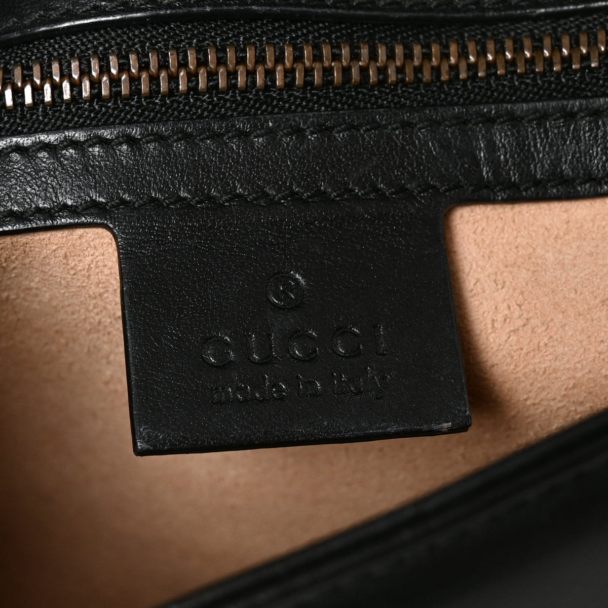 Small Calfskin Shoulder Bag - Black