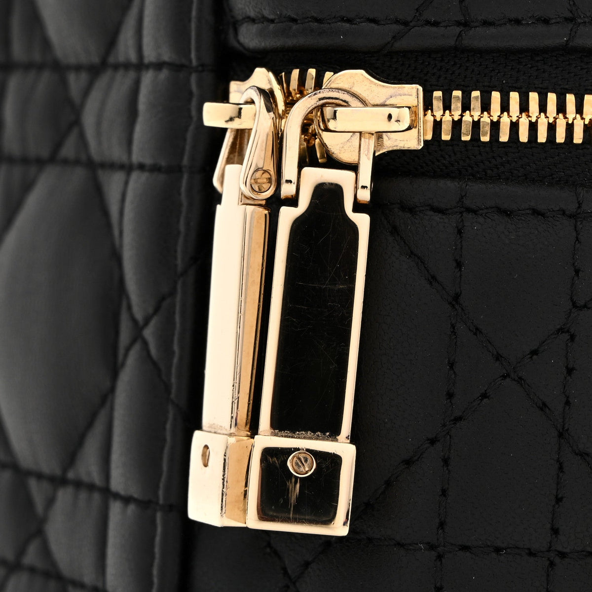 Lambskin Handbag - Black
