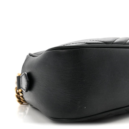 Small Calfskin Shoulder Bag - Black