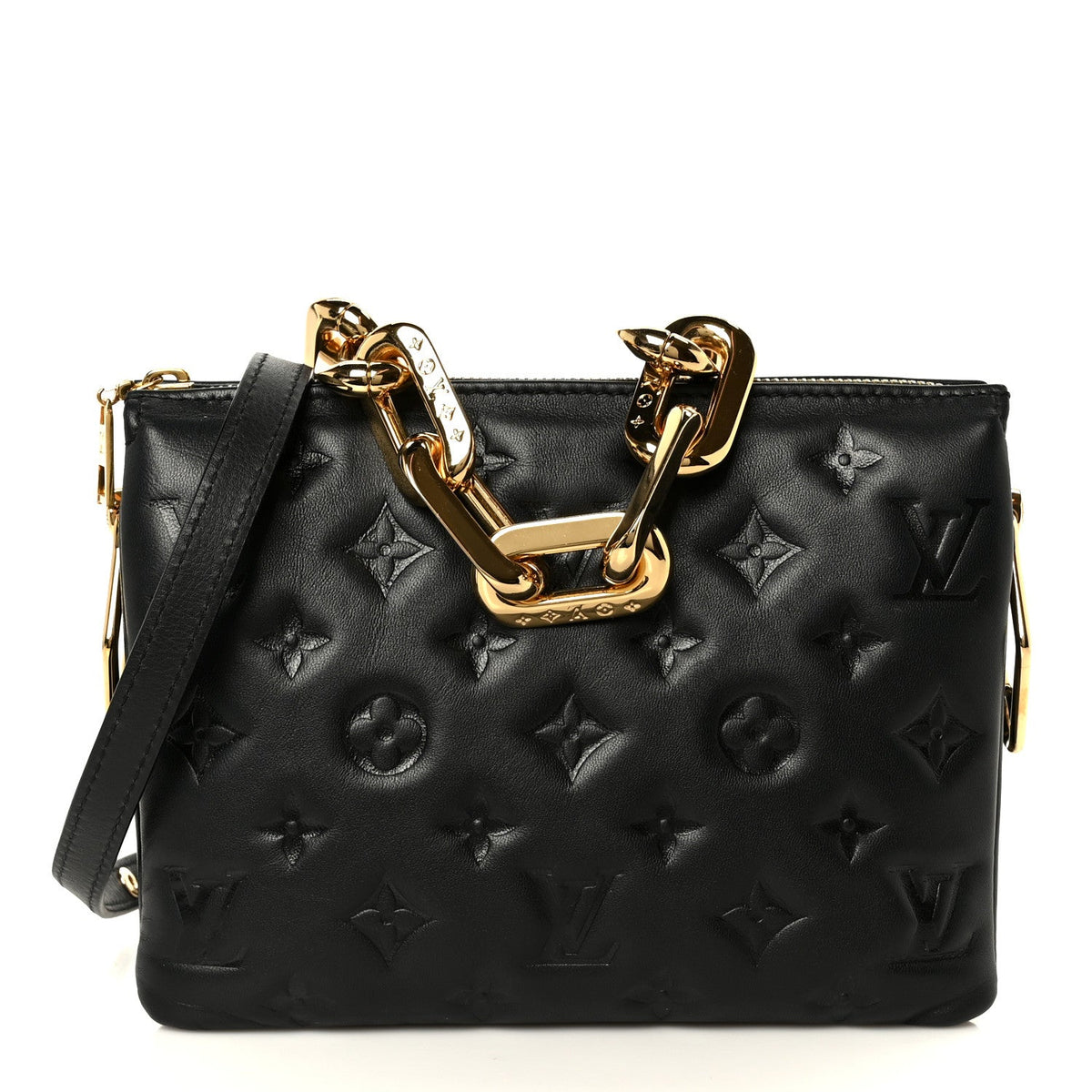 Lambskin Handbag - Black