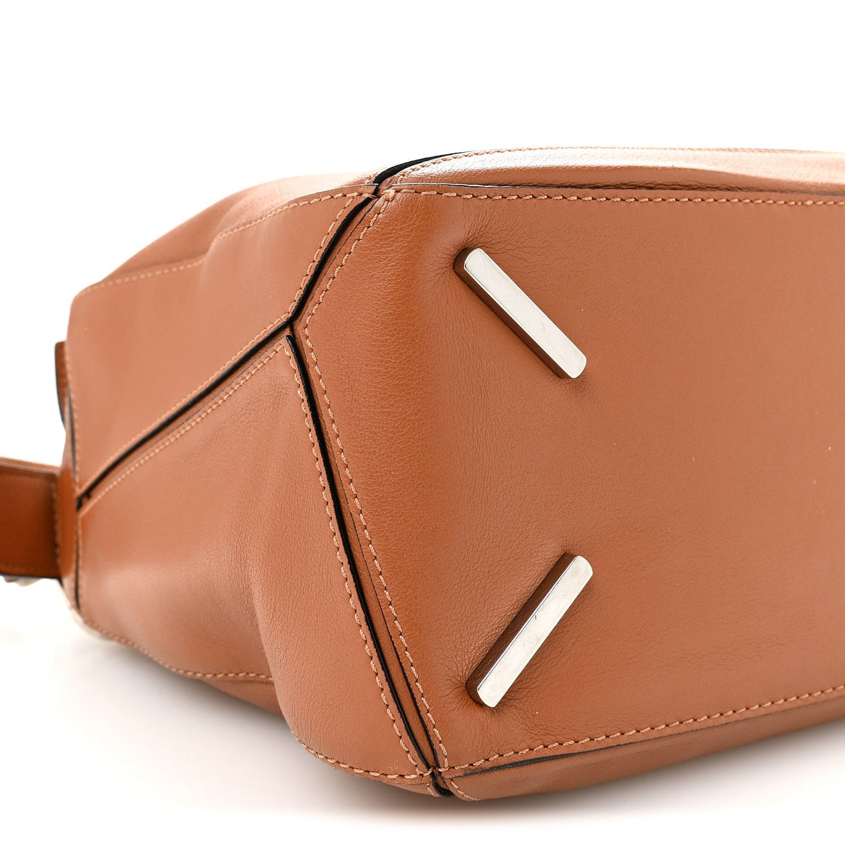Medium Calfskin Handbag - Tan