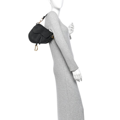 Calfskin Handbag - Black