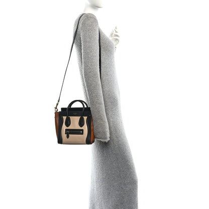 Nano Calfskin Travel Bag - White