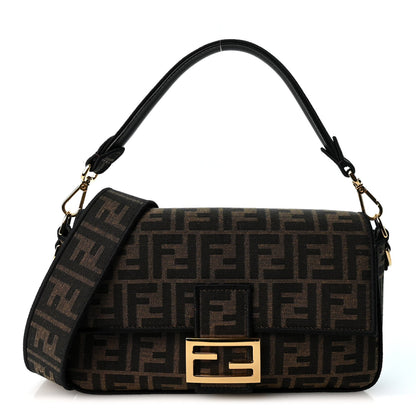 Medium Fabric Handbag - Black
