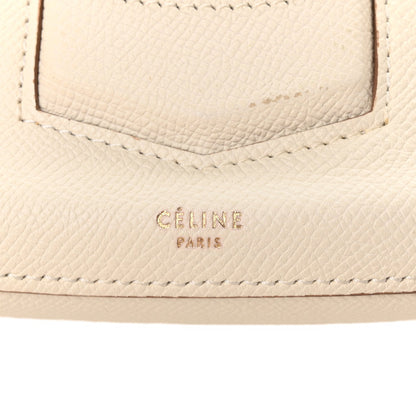 Small Calfskin Handbag - White