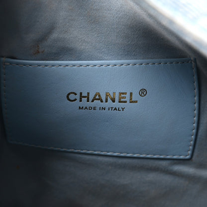 Medium Quilted Handbag - Blue