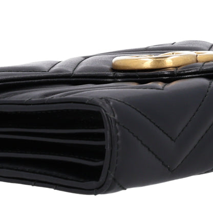 Calfskin Wallet Bag - Black