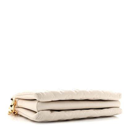 Lambskin Handbag - Beige