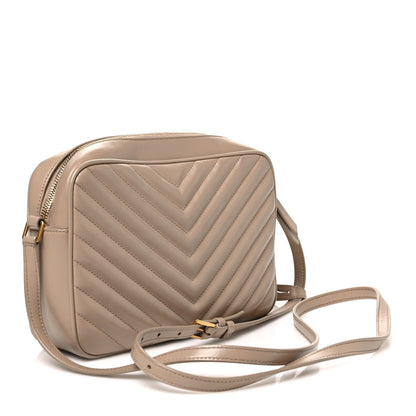Calfskin Crossbody Bag - Beige