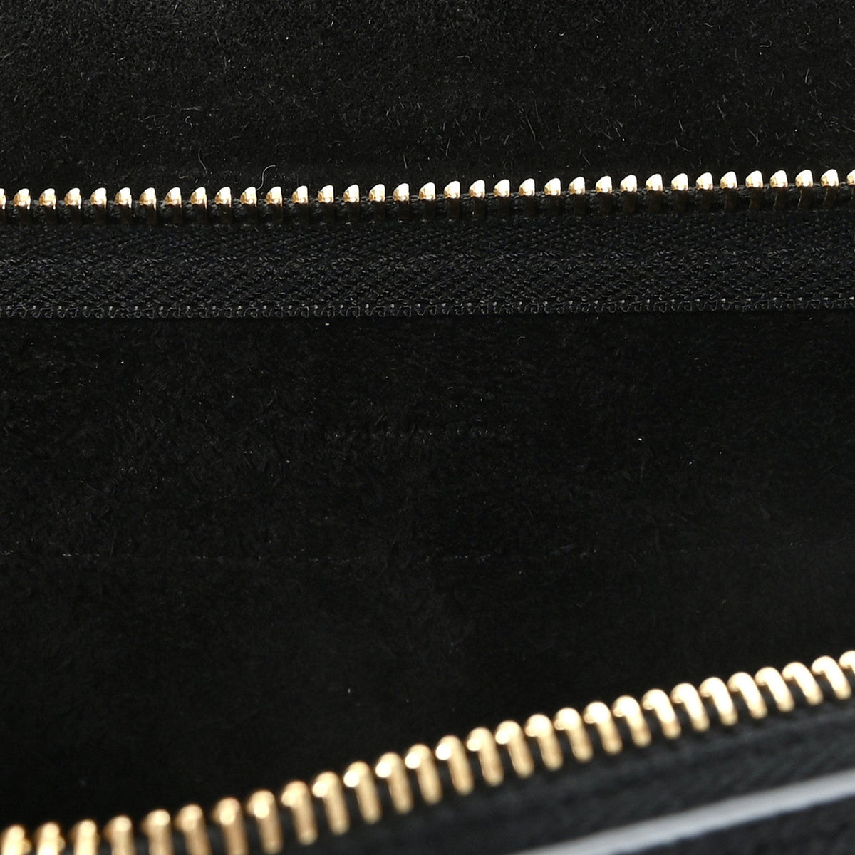 Nano Calfskin Belt Bag - Black