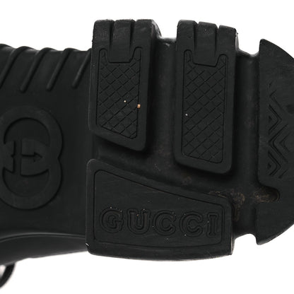 Gucci Calfskin Web Women's Interlocking G Boots 38 Black