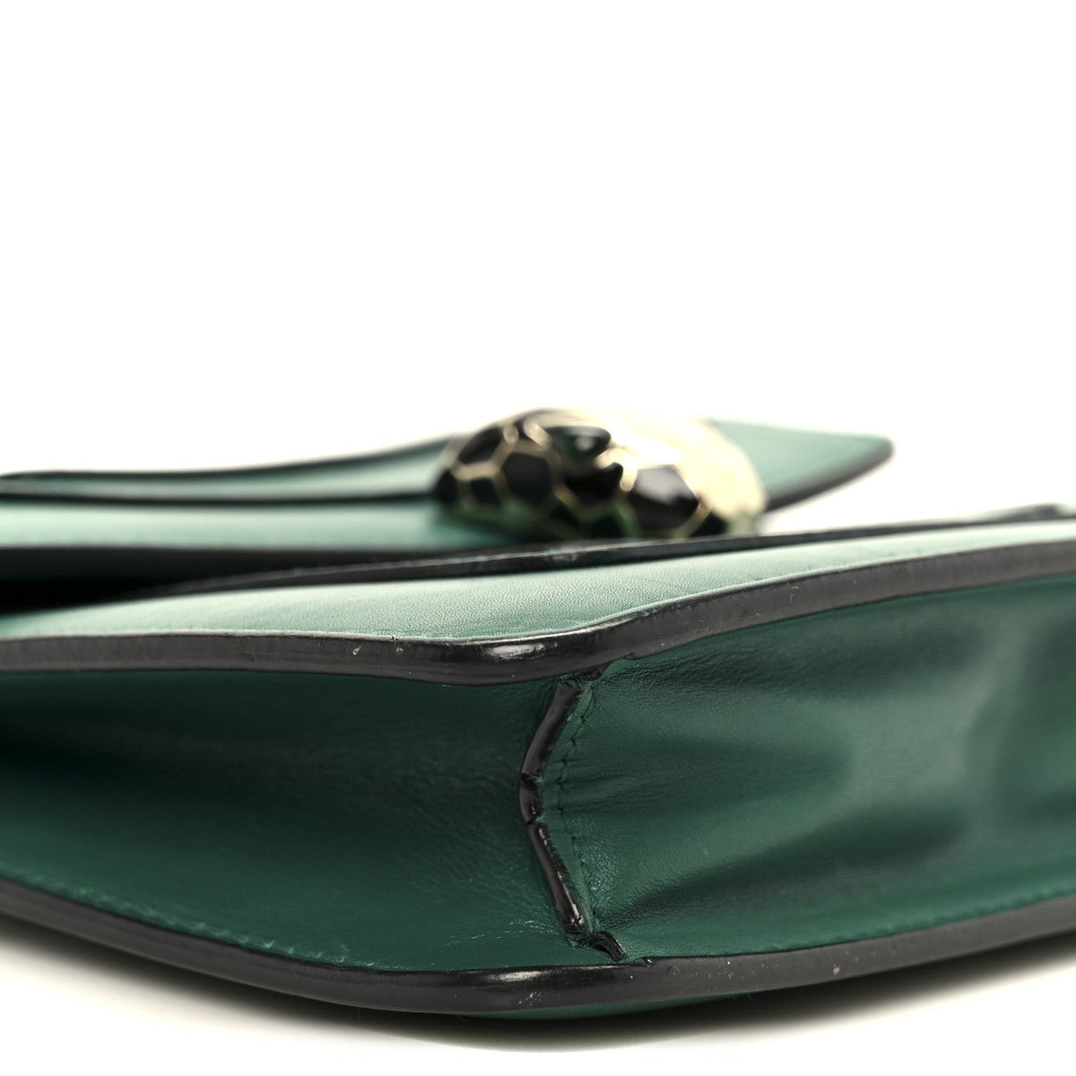 Small Calfskin Crossbody Bag - Green