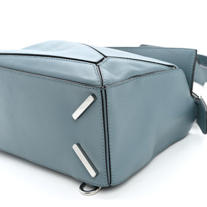 Small Calfskin Handbag - Blue