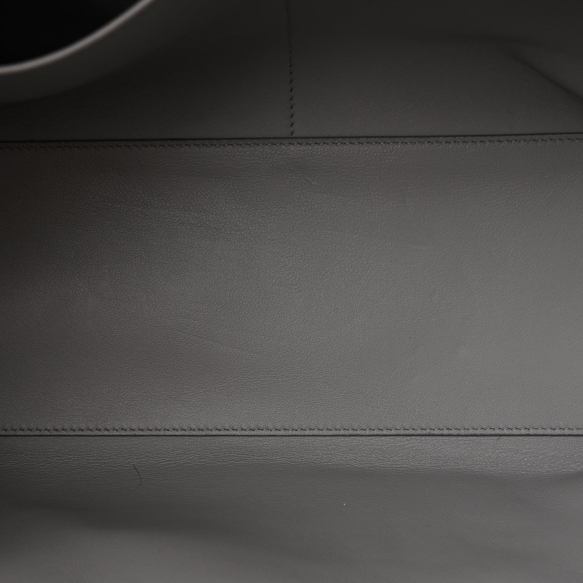 Small Calfskin Handbag - Grey