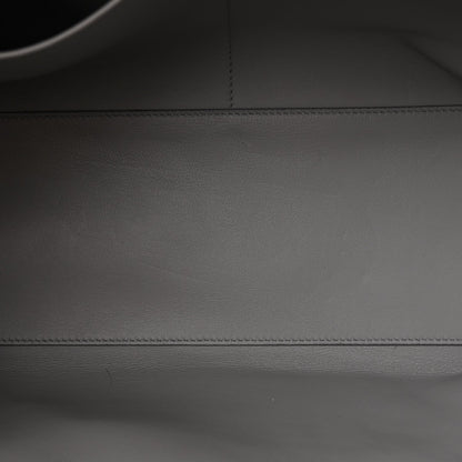 Small Calfskin Handbag - Grey
