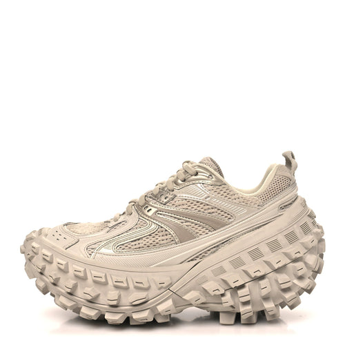 Balenciaga Rubber Mesh Men's Defender Sneakers 36 Beige
