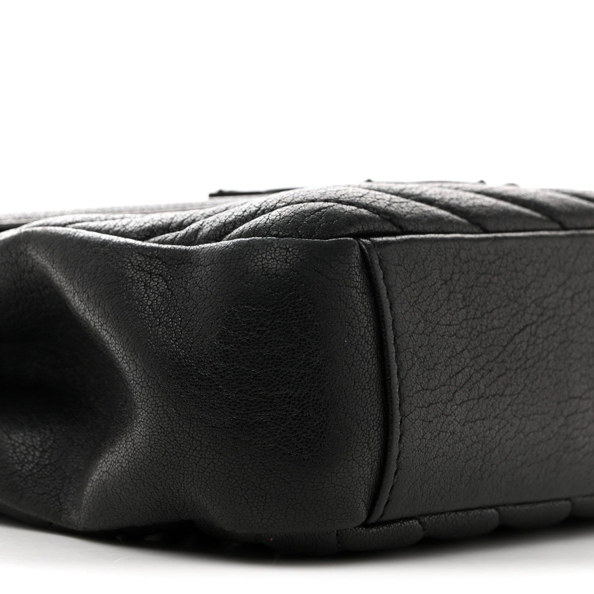 Medium Sheepskin Handbag - Black