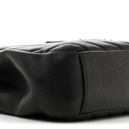 Medium Sheepskin Handbag - Black