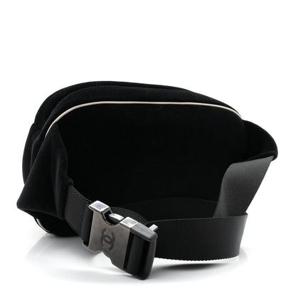 Quilted Belt Bag - Black