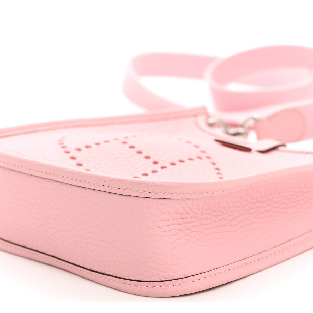 Taurillon Clemence Evelyne Tpm Rose Saku Handbag