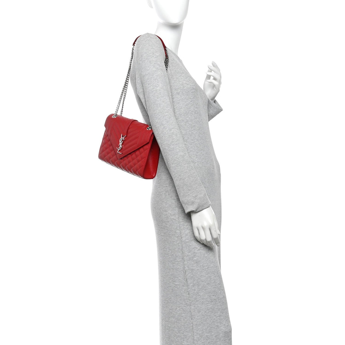 Medium Satchel Bag - Red