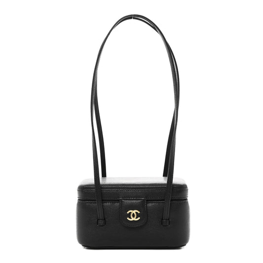 Caviar Handbag - Black