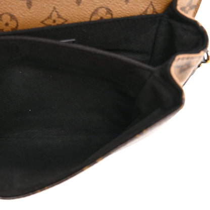 Reverse Monogram Pochette Metis Handbag
