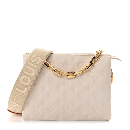 Lambskin Handbag - Beige