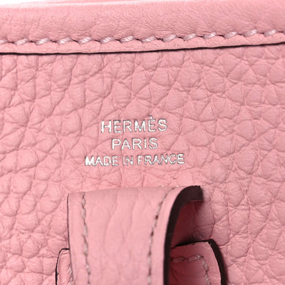 Taurillon Clemence Evelyne Tpm Rose Saku Handbag