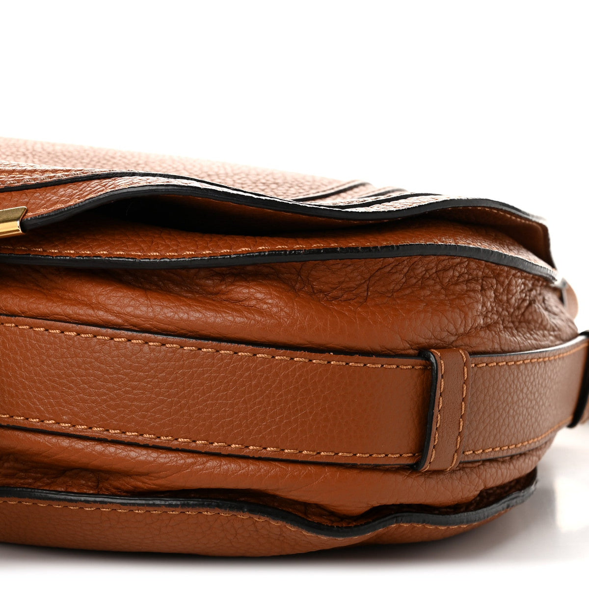 Medium Calfskin Crossbody Bag - Tan