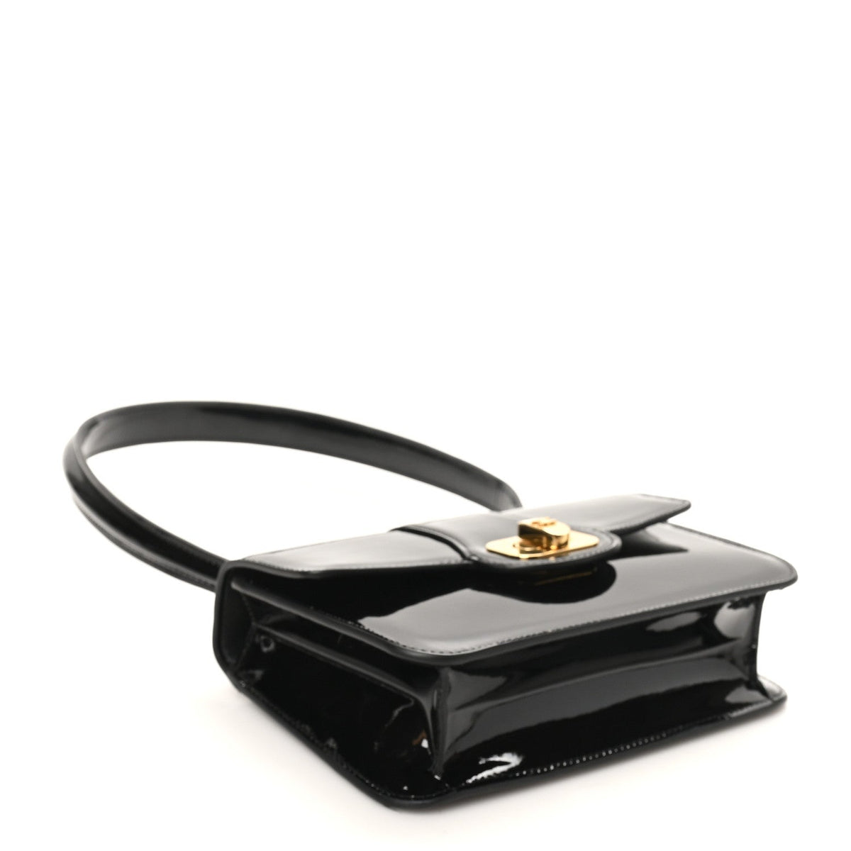 Calfskin Handbag - Black