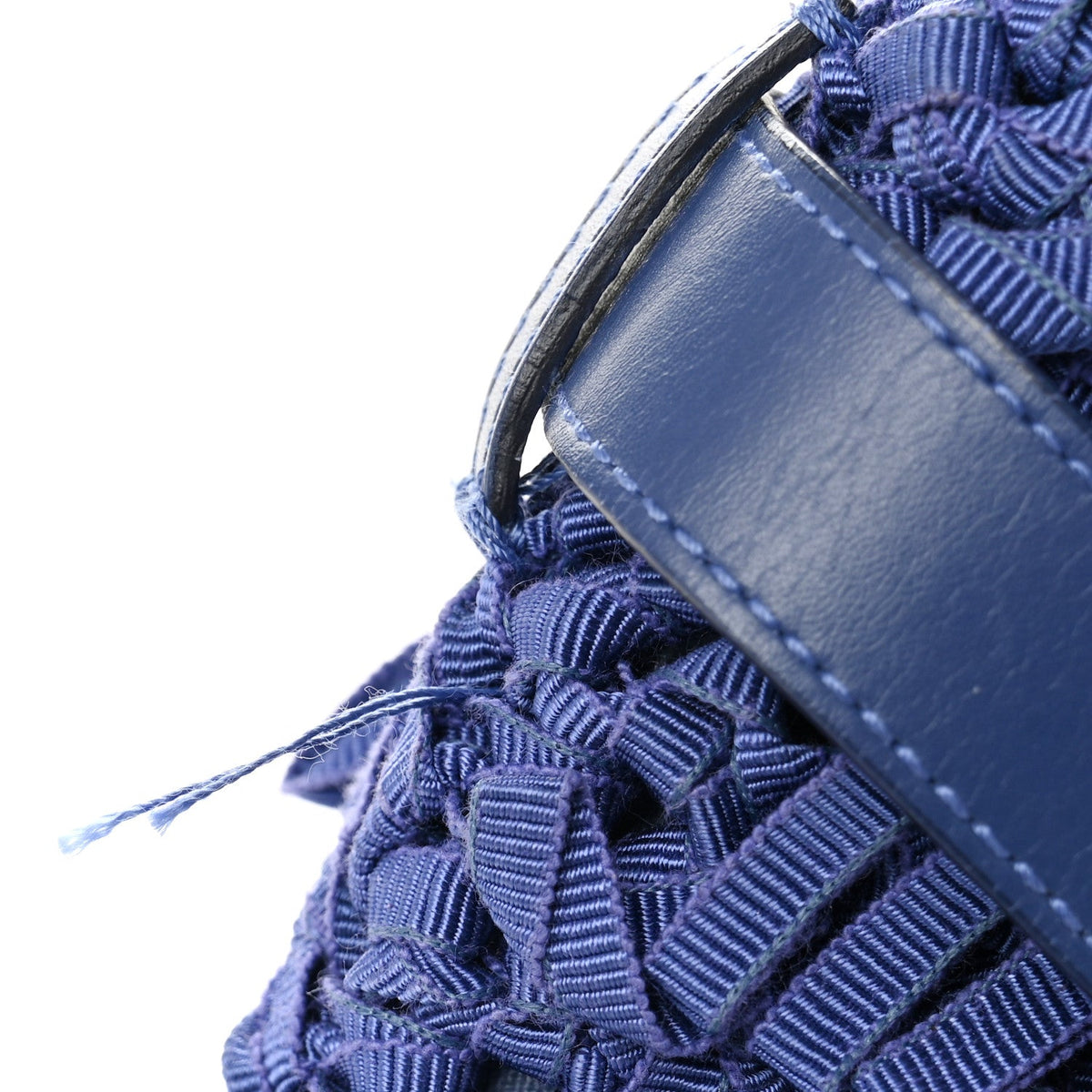 Canvas Shoulder Bag - Blue