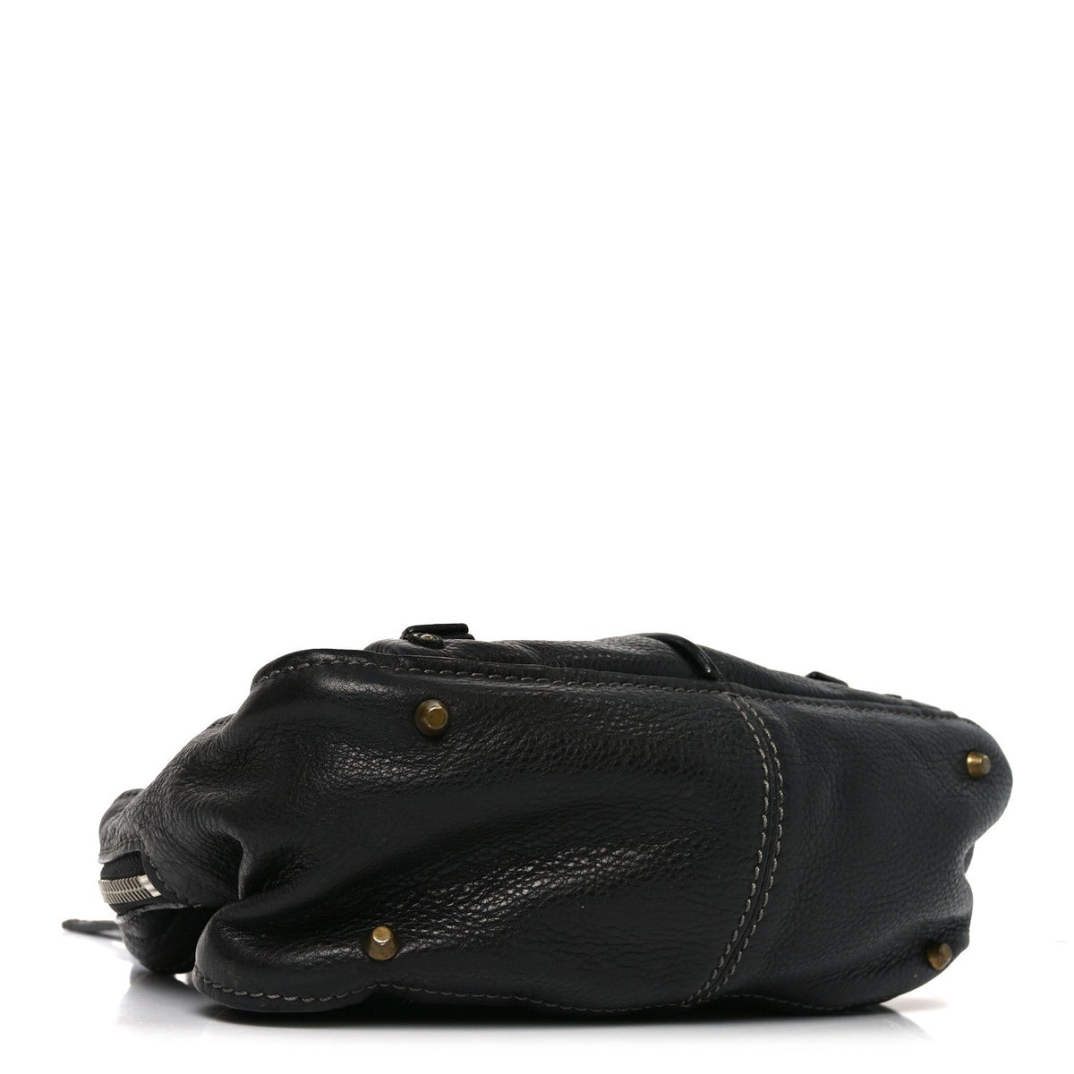 Small Calfskin Shoulder Bag - Black