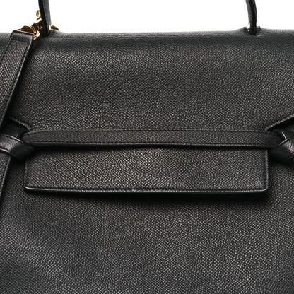 Mini Calfskin Belt Bag - Black