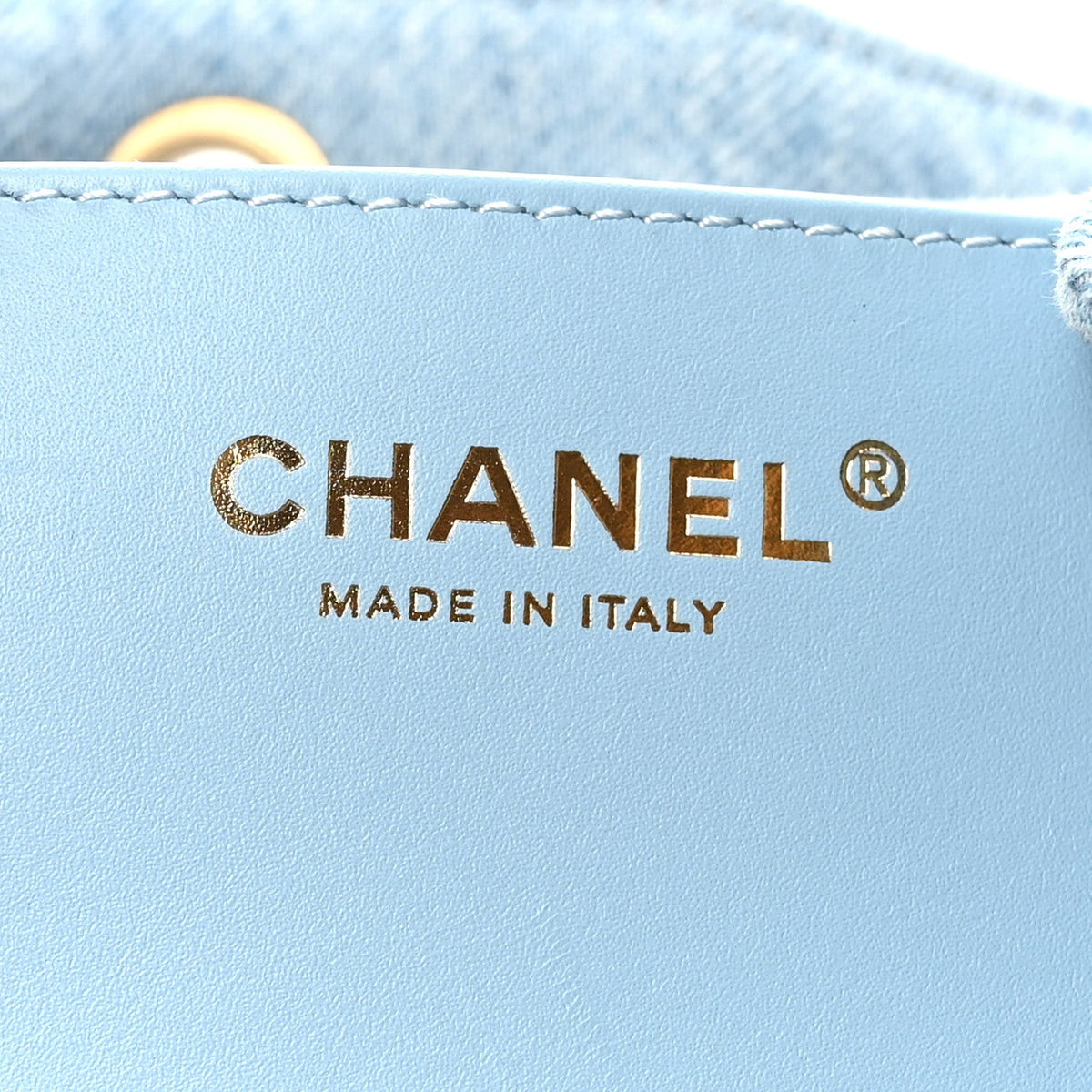 Medium Quilted Handbag - Blue