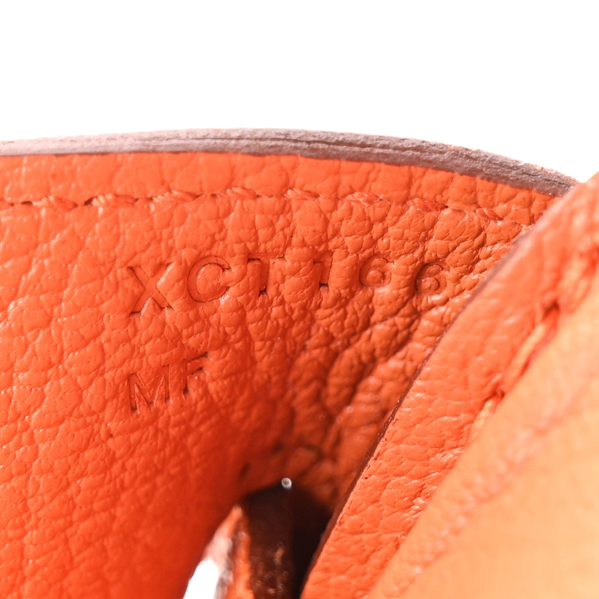 Taurillon Clemence Birkin 30 Orange Handbag