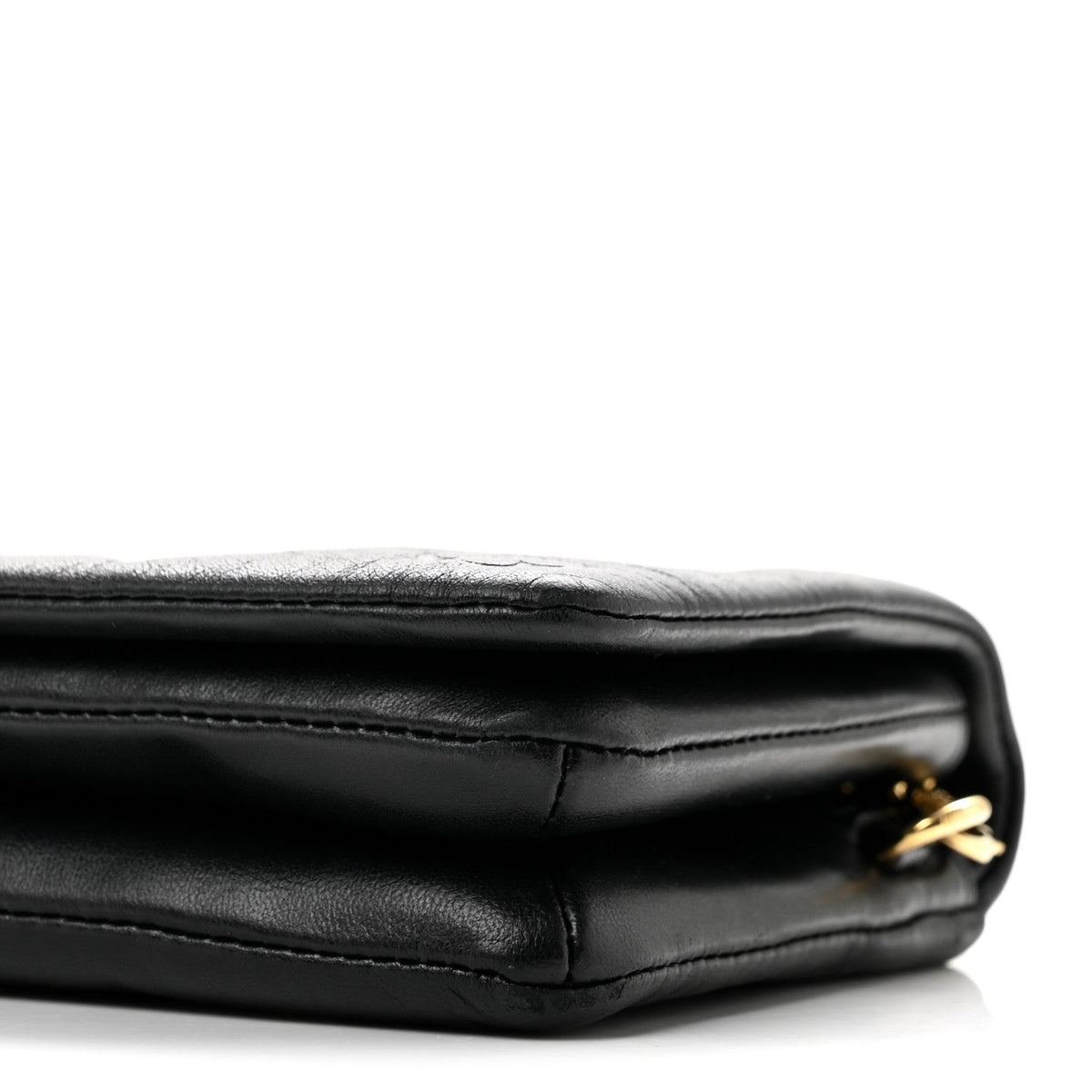 Lambskin Handbag - Black