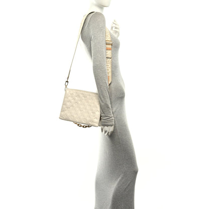 Lambskin Handbag - Beige