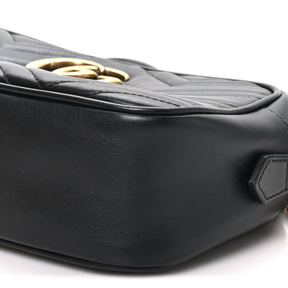 Small Calfskin Shoulder Bag - Black