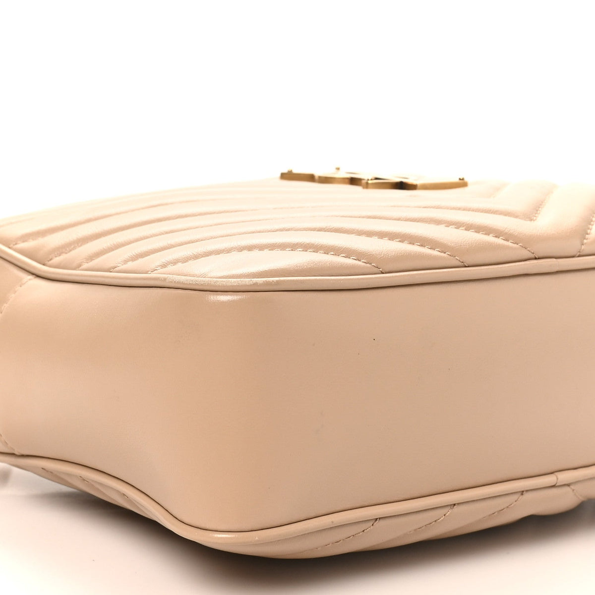 Calfskin Crossbody Bag - Beige
