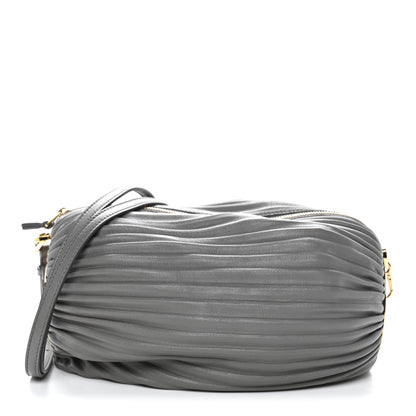 Lambskin Shoulder Bag - Grey