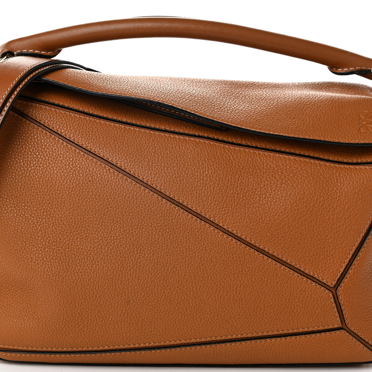 Medium Calfskin Handbag - Tan