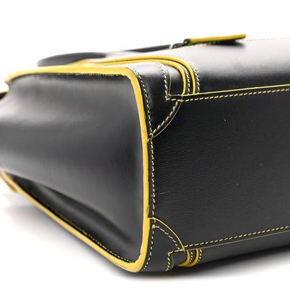 Nano Calfskin Travel Bag - Black