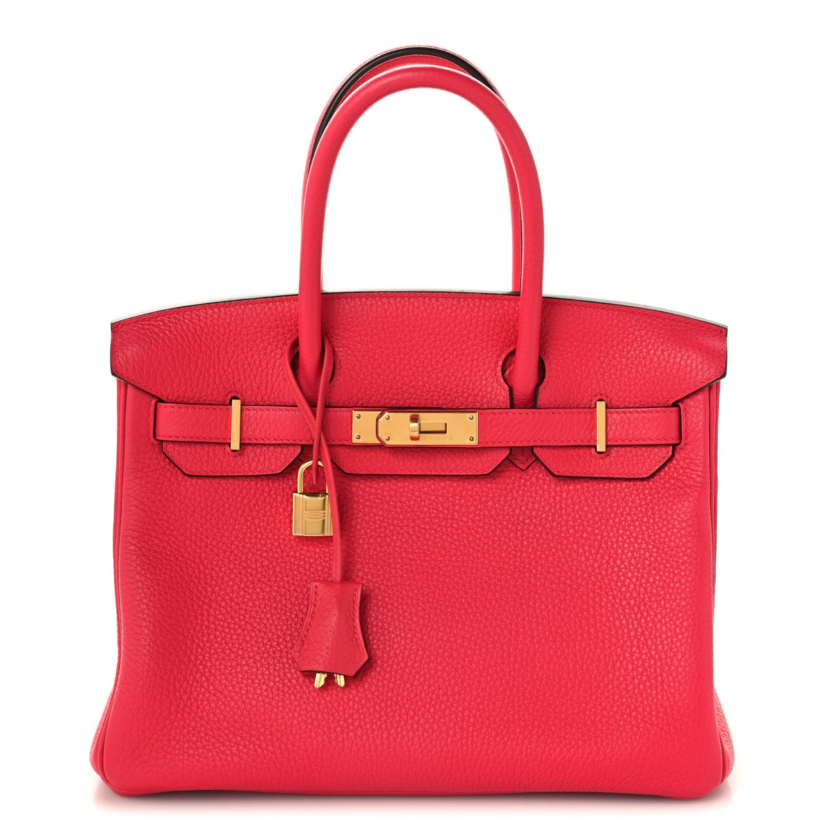 Togo Birkin 30 Rose Extreme Handbag
