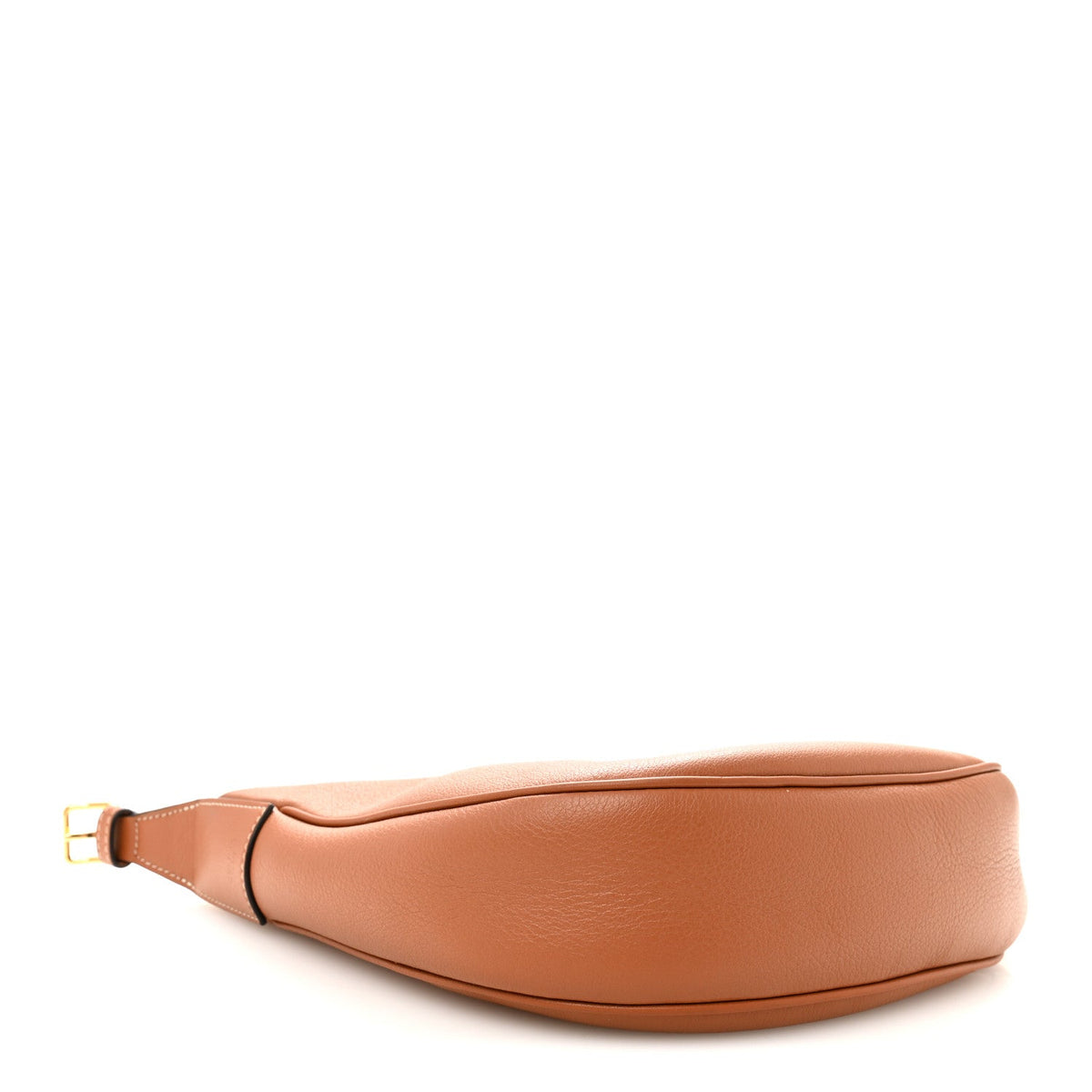 Small Calfskin Shoulder Bag - Tan