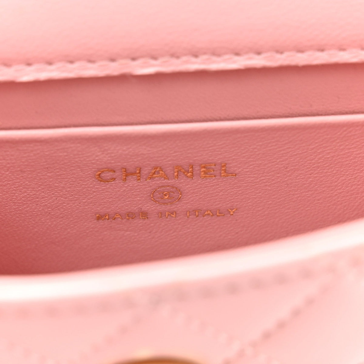 Mini Quilted Lambskin Flap Shoulder Bag - Pink