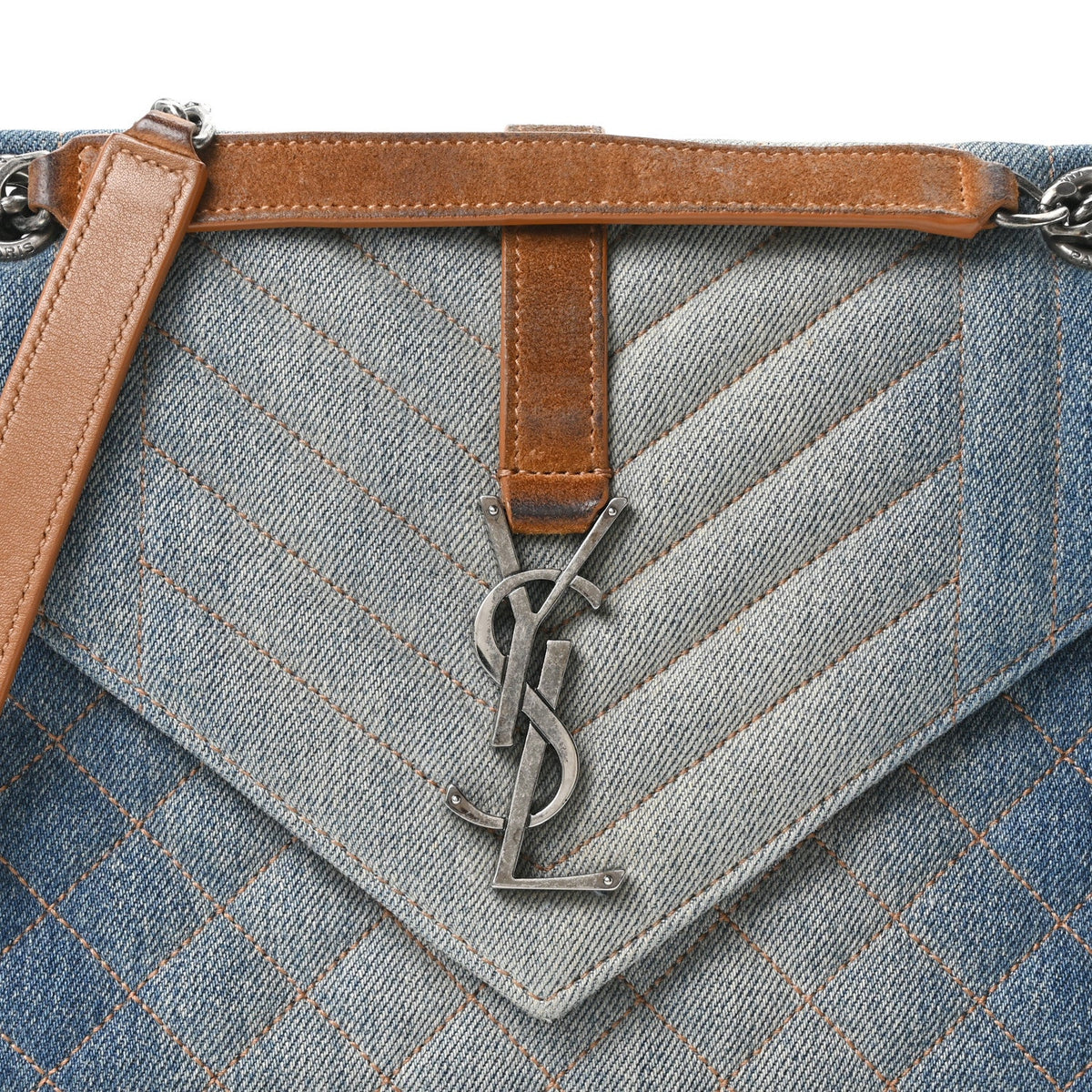Medium Satchel Bag - Blue