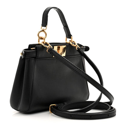 Nappa Satchel Bag - Black
